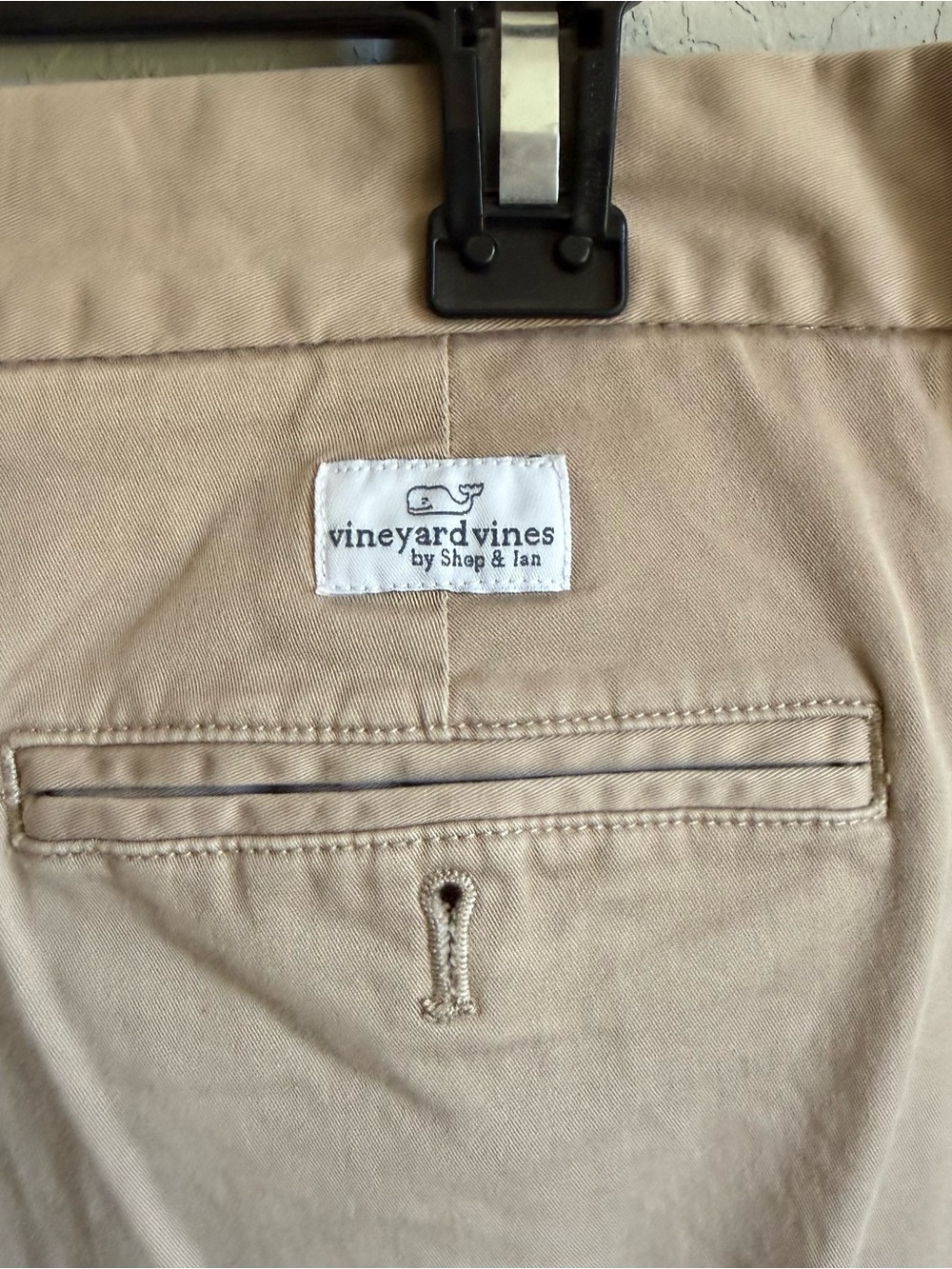 Men’s 38x34 Tan Vineyard Vines Breaker Business Casual Office Formal Khaki Pants - Picture 7 of 8